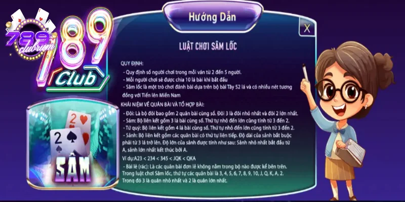 Cập nhật luật chơi Sâm lốc mới nhất tại 789Club